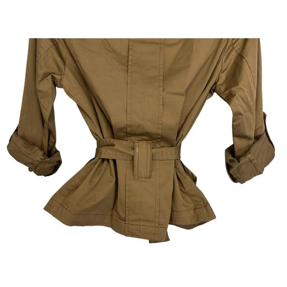 NWT Set of 2 Vintage Y2K Old Navy Cargo Jacket Tan & Brown Size XS - Picture 12 of 14